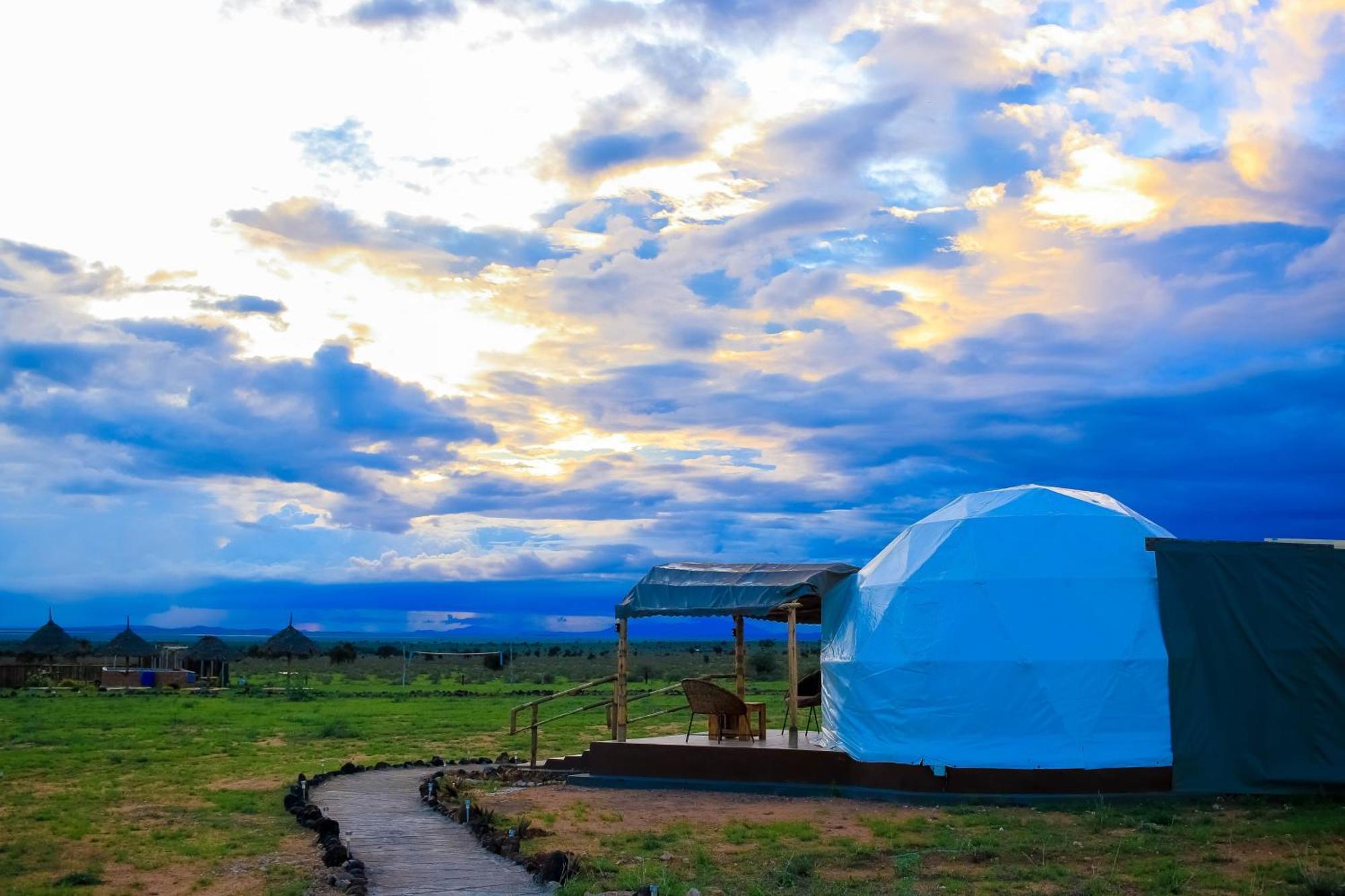 Amanya 1-Bed Leopard Tent アンボセリ エクステリア 写真