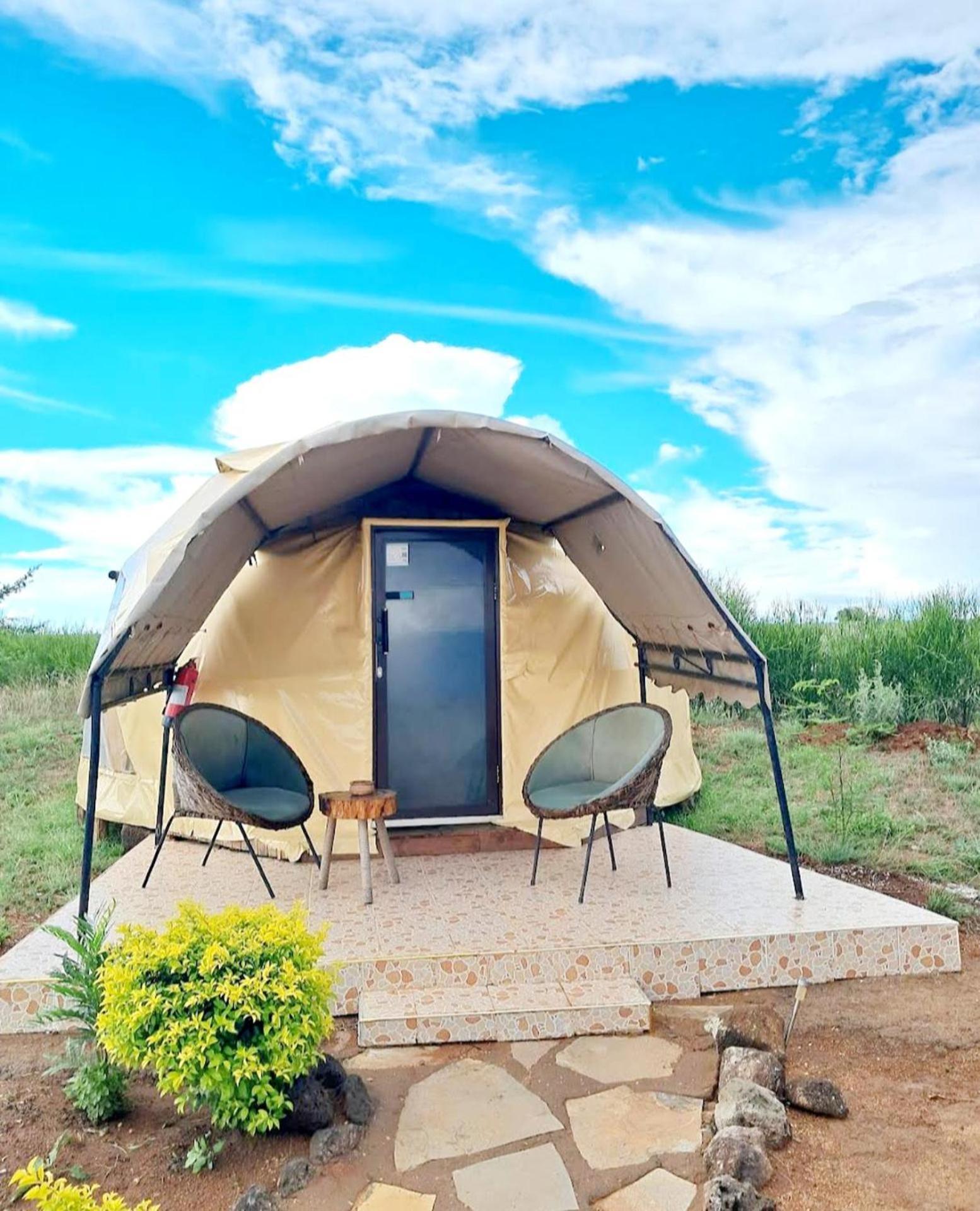 Amanya 1-Bed Leopard Tent アンボセリ エクステリア 写真