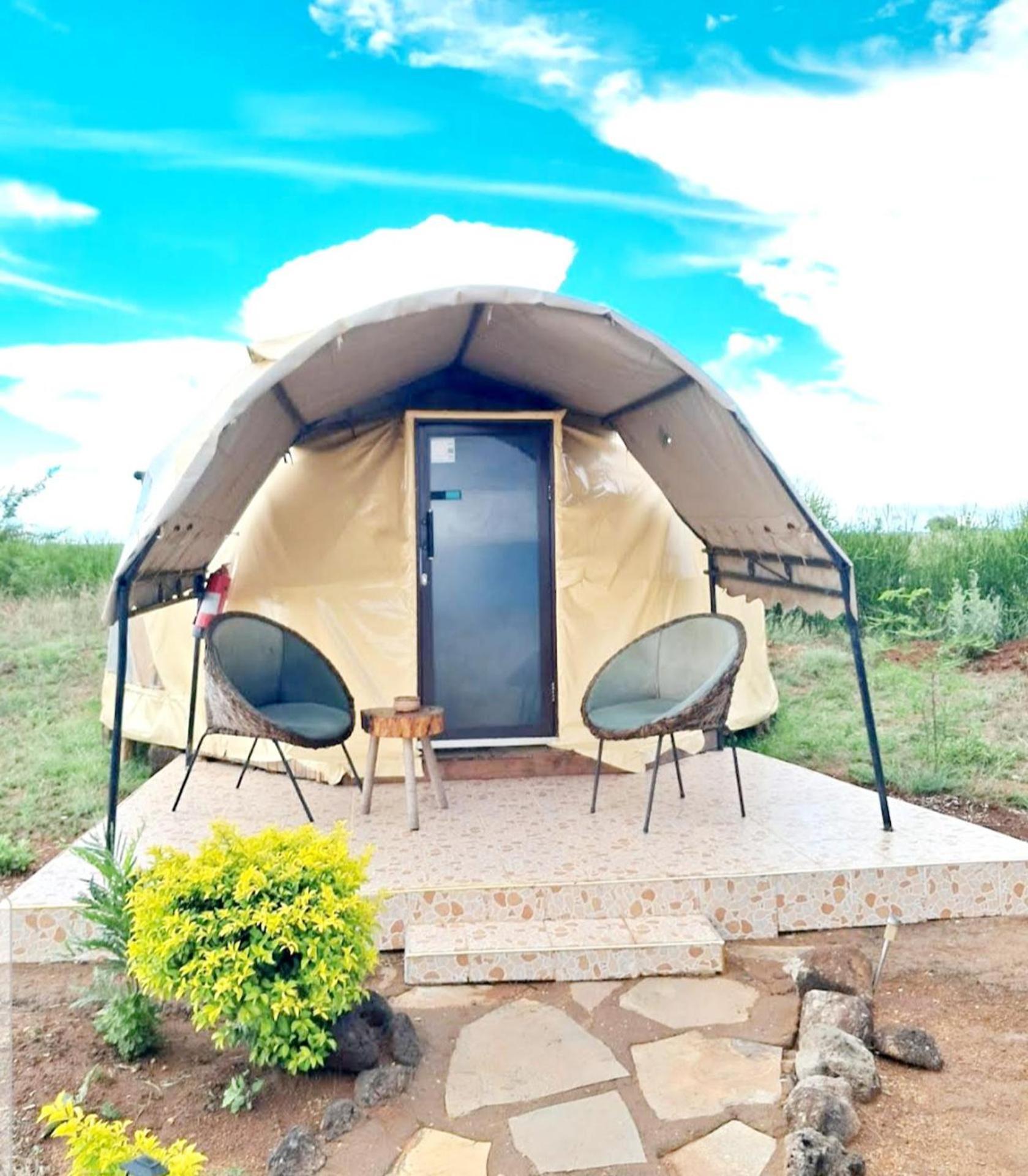 Amanya 1-Bed Leopard Tent アンボセリ エクステリア 写真